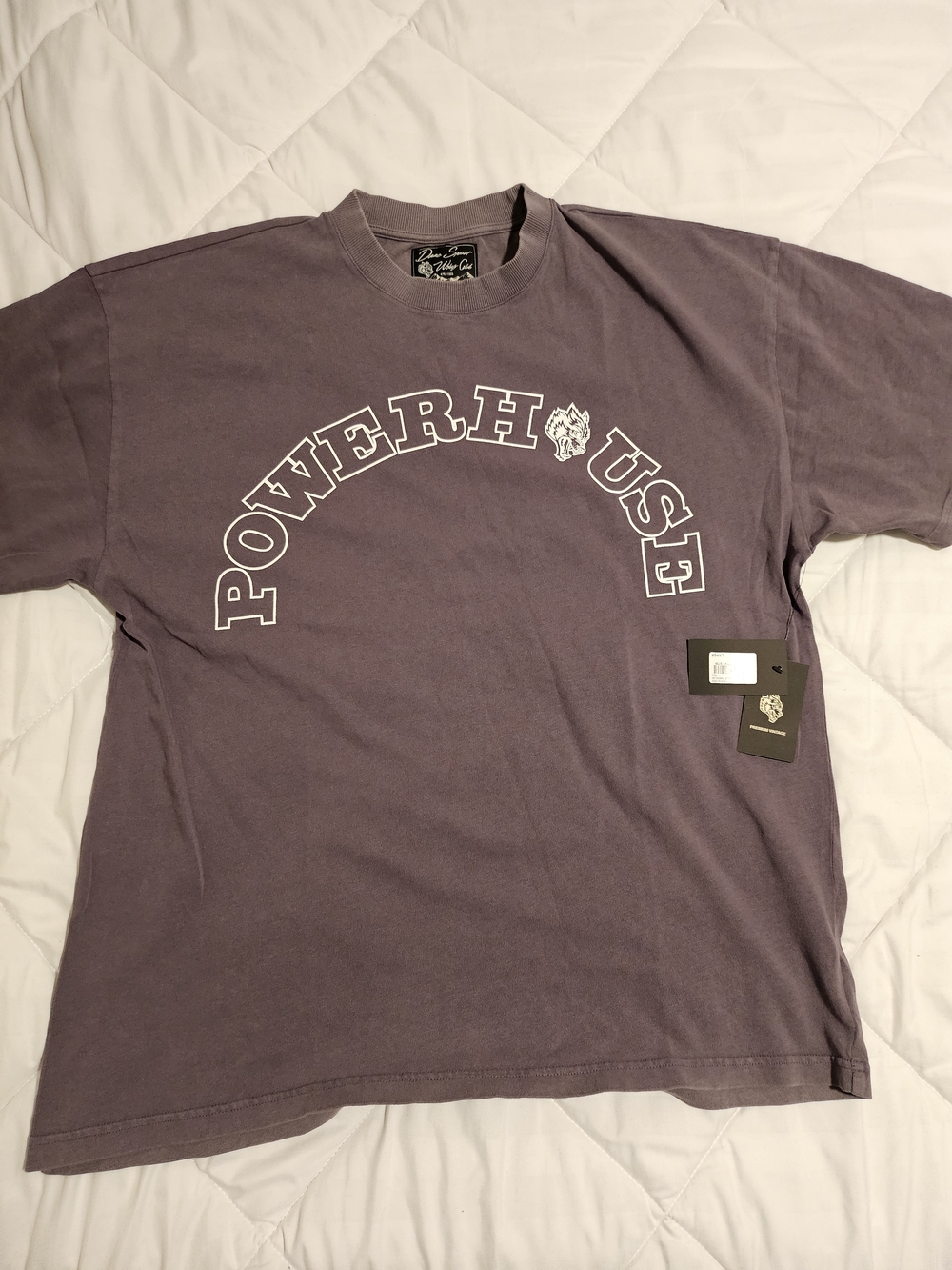 Darc Sport X Powerhouse Gym Arch Logo Tee - Mauve